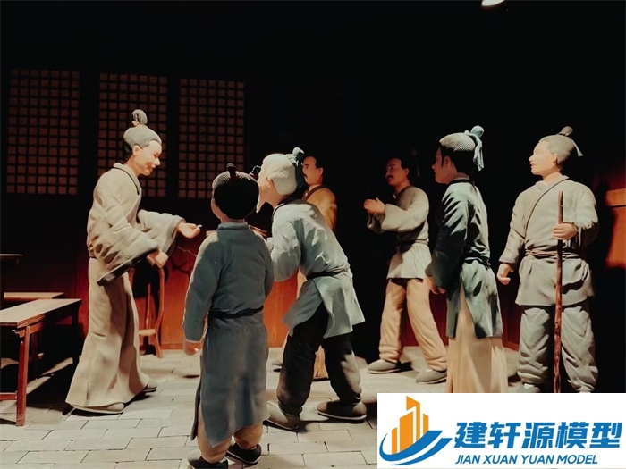 固安喻侃压粮饷军场景