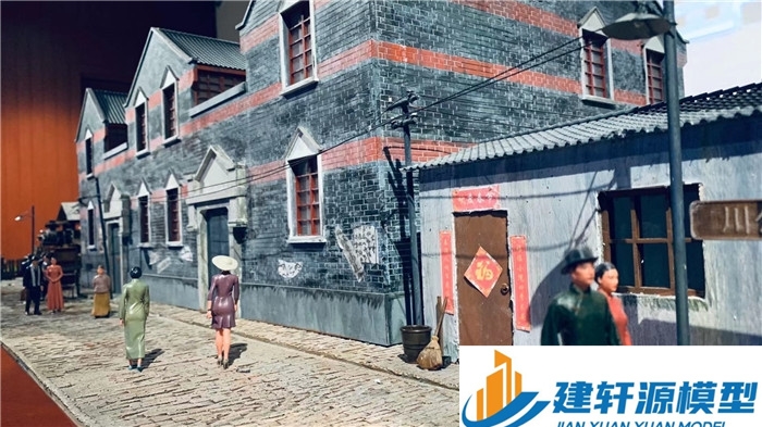 固安中共四大纪念馆微缩