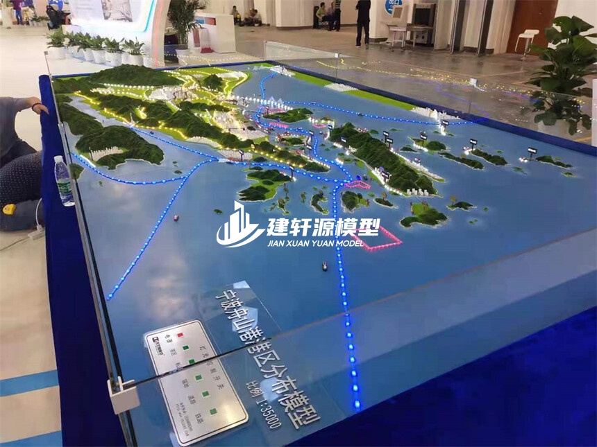 固安地形地貌模型