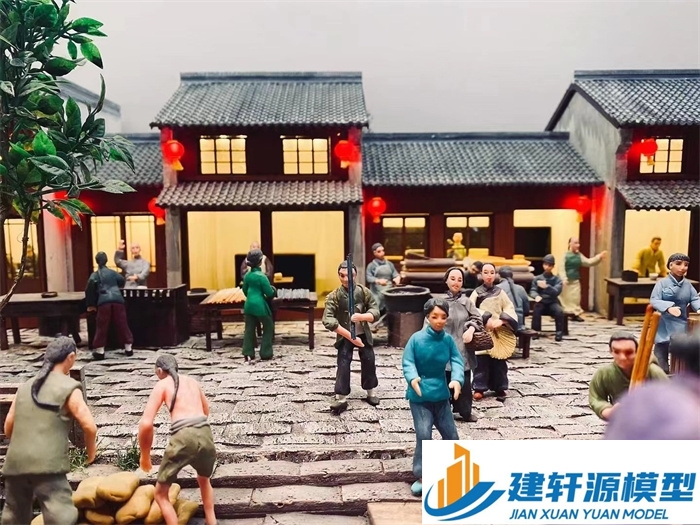 固安香市微缩模型