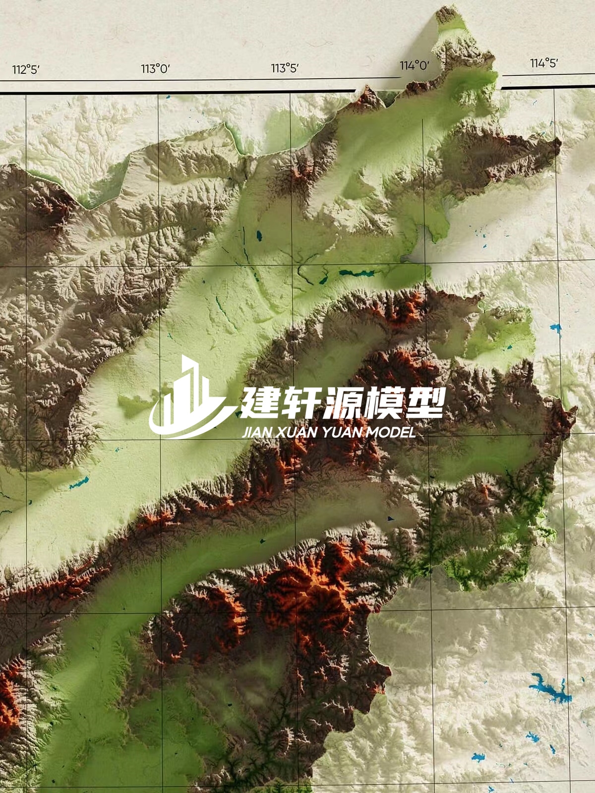 固安地形模型制作