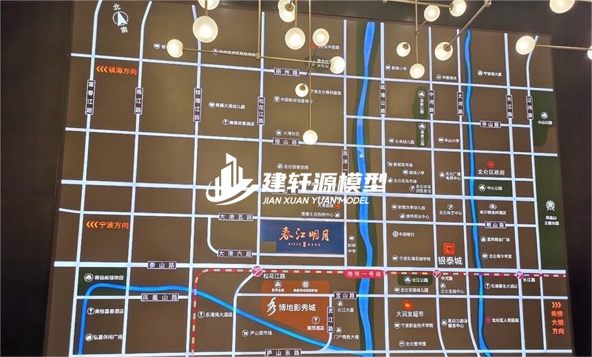 固安房产壁挂模型